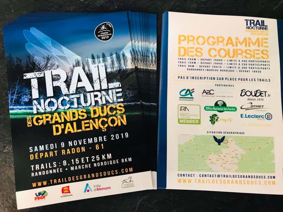 Flyers Trail Nocturne des Grands Ducs d'Alençon